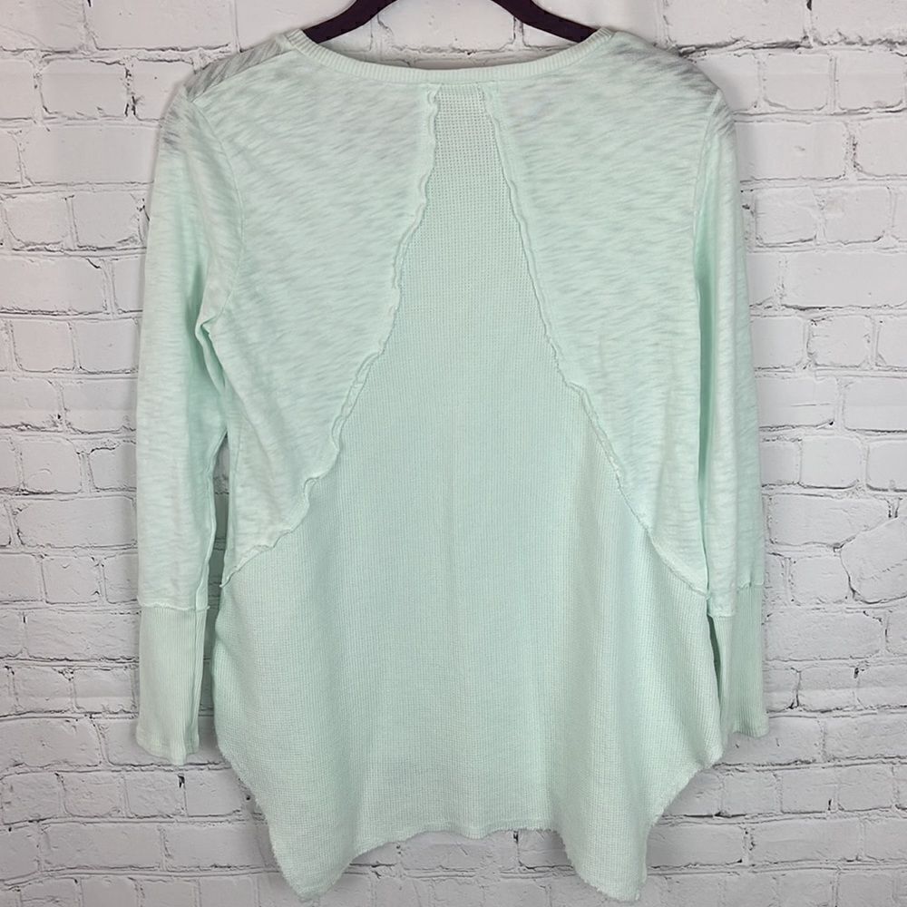 Ragdoll & Rockets Mint Long Sleeve Distressed Top Girls Size Large - Picture 6 of 6